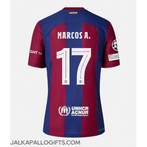 Barcelona Marcos Alonso #17 Kotipaita 2023-24 Lyhythihainen